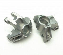 Treal Aluminum 7075 "Silver" Front Steering Knuckles for Losi LMT